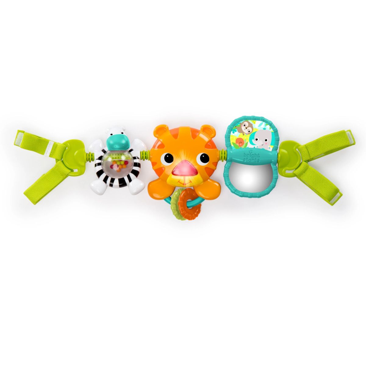 Bright Starts Take Along Carrier Toy Bar Tiger | Mothercare SG
